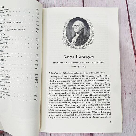 Inaugural Addresses of the Presidents of the United States Washington to Kennedy - Picture 4 of 8